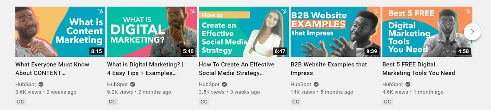 hubspot youtube thumbnails