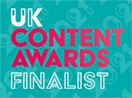 Logo for UK content awards