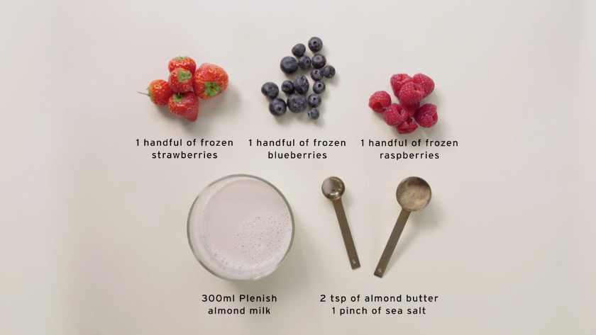 berries on a blank background